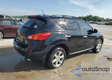 2009 Nissan Murano S z USA, uszkodzony, nr VIN JN8AZ18U29W009305